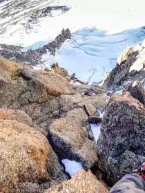 2020-07-14 · 08:35 · Aiguille Verte par arête du Jardin