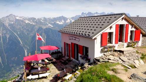 Refuge du Plan de l'Aiguille · Alpes, Massif du Mont-Blanc, Vallée de Chamonix, FR · GPS 45°54'19.42'' N 6°52'57.66'' E · Altitude 2156m