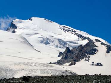 Hohlaubgletscher · Alpes, Alpes valaisannes, Massif de l'Allalin, CH · GPS 46°3'15.12'' N 7°55'52.71'' E · Altitude 2853m