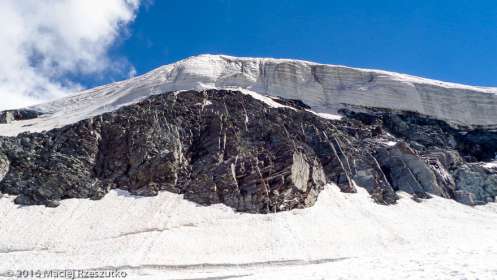 Chessjengletscher · Alpes, Alpes valaisannes, Massif de l'Allalin, CH · GPS 46°3'59.65'' N 7°55'2.12'' E · Altitude 2964m