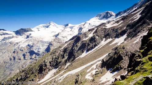 Oberes-Distelhorn · Alpes, Alpes valaisannes, Massif de Michabel, CH · GPS 46°6'33.62'' N 7°53'46.43'' E · Altitude 2890m