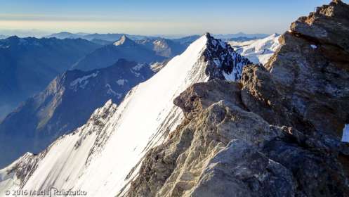 Nadelhorn · Alpes, Alpes valaisannes, Massif de Michabel, CH · GPS 46°6'32.59'' N 7°51'50.46'' E · Altitude 4287m