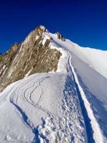 Arête NE du Nadelhorn · Alpes, Alpes valaisannes, Massif de Michabel, CH · GPS 46°6'43.60'' N 7°52'0.66'' E · Altitude 4099m