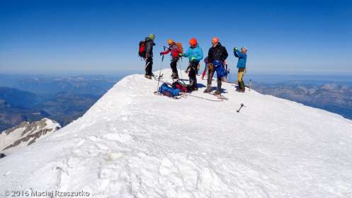 Mont-Blanc · Alpes, Massif du Mont-Blanc, FR · GPS 45°49'57.40'' N 6°51'54.81'' E · Altitude 4810m
