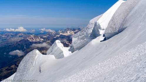 Dôme du Goûter · Alpes, Massif du Mont-Blanc, FR · GPS 45°50'38.70'' N 6°50'24.59'' E · Altitude 4127m