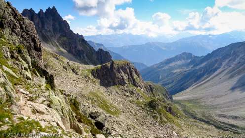 Fenêtre d’Arpette · Alpes, Valais, Massif du Mont-Blanc, CH · GPS 46°1'8.56'' N 7°2'23.49'' E · Altitude 2665m