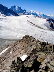 Arête du Génépi · Alpes, Massif du Mont-Blanc, Vallée de Chamonix, FR · GPS 45°59'55.09'' N 6°59'31.97'' E · Altitude 2886m