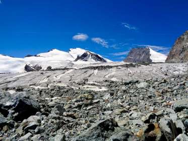 Moraine d'Allalingletcher · Alpes, Alpes valaisannes, Vallée de Saas, CH · GPS 46°3'3.69'' N 7°55'31.71'' E · Altitude 2920m
