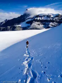 2017-07-23 · 08:44 · Rimpfischhorn sommet d'hiver