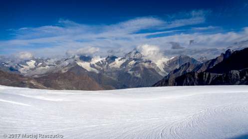 Mellichgletscher · Alpes, Alpes valaisannes, Vallée de Saas, CH · GPS 46°1'54.98'' N 7°52'31.32'' E · Altitude 3499m