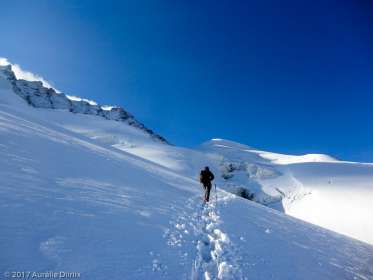 Mellichgletscher · Alpes, Alpes valaisannes, Vallée de Saas, CH · GPS 46°1'54.17'' N 7°52'31.48'' E · Altitude 3505m