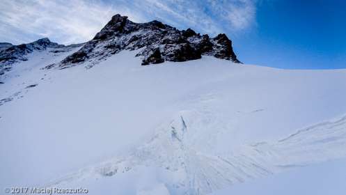 Mellichgletscher · Alpes, Alpes valaisannes, Vallée de Saas, CH · GPS 46°1'25.03'' N 7°52'47.63'' E · Altitude 3904m