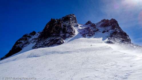 Rimpfischhorn · Alpes, Alpes valaisannes, Vallée de Saas, CH · GPS 46°1'17.99'' N 7°52'51.71'' E · Altitude 3982m