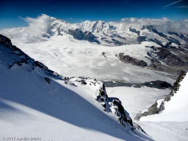 Rimpfischhorn · Alpes, Alpes valaisannes, Vallée de Saas, CH · GPS 46°1'19.91'' N 7°52'57.65'' E · Altitude 4064m