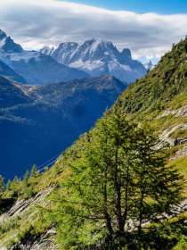 Barrage d'Emosson · Alpes, Préalpes de Savoie, Aiguilles Rouges, FR · GPS 46°3'52.38'' N 6°55'38.32'' E · Altitude 1939m