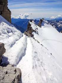 Arête sommitale du Grand Paradis · Alpes, Massif du Grand Paradis, Valsavarenche, IT · GPS 45°31'1.36'' N 7°16'6.05'' E · Altitude 4061m