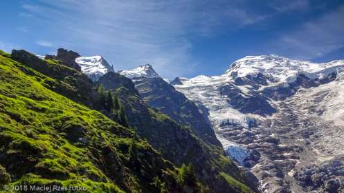 Montée à la Jonction · Alpes, Massif du Mont-Blanc, Vallée de Chamonix, FR · GPS 45°53'3.83'' N 6°51'7.08'' E · Altitude 2122m