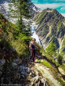 Montée à la Jonction · Alpes, Massif du Mont-Blanc, Vallée de Chamonix, FR · GPS 45°52'56.93'' N 6°51'8.44'' E · Altitude 2110m
