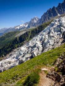 Montée à la Jonction · Alpes, Massif du Mont-Blanc, Vallée de Chamonix, FR · GPS 45°52'53.39'' N 6°51'24.48'' E · Altitude 2193m