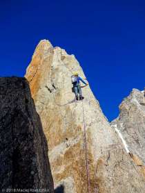 Escalade à la Pointe Chaubert · Alpes, Massif du Mont-Blanc, FR · GPS 45°51'15.29'' N 6°53'35.23'' E · Altitude 4016m