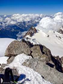 Aiguille du Midi depuis Mont Blanc du Tacul · Alpes, Massif du Mont-Blanc, FR · GPS 45°51'23.80'' N 6°53'16.18'' E · Altitude 4248m