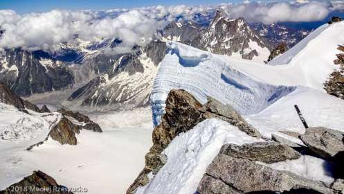 Sérac du Couloir Gervasutti au Mont Blanc du Tacul · Alpes, Massif du Mont-Blanc, FR · GPS 45°51'23.80'' N 6°53'16.18'' E · Altitude 4248m