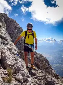 2018-07-18 · 11:23 · La Pointe Percée par les Cheminées de Sallanches