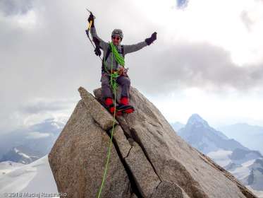 Sommet du Mont Maudit · Alpes, Massif du Mont-Blanc, Vallée de Chamonix, FR · GPS 45°50'50.65'' N 6°52'33.38'' E · Altitude 4465m