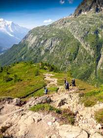 Descente à Montroc · Alpes, Massif du Mont-Blanc, Vallée de Chamonix, FR · GPS 46°0'31.02'' N 6°55'59.73'' E · Altitude 1966m