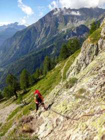 Via Ferrata · Alpes, Massif du Mont-Blanc, Val Veny, IT · GPS 45°47'58.12'' N 6°57'8.46'' E · Altitude 2030m