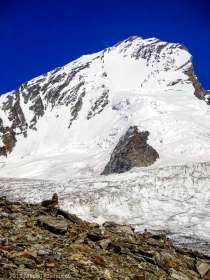 - · Alpes, Alpes valaisannes, Massif des Mischabels, CH · GPS 46°6'11.50'' N 7°49'1.54'' E · Altitude 2940m