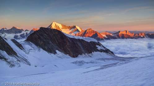 Face Nord du Dom · Alpes, Alpes valaisannes, Massif des Mischabels, CH · GPS 46°6'16.47'' N 7°51'4.41'' E · Altitude 3674m