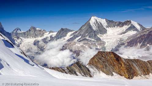 Face Nord du Dom · Alpes, Alpes valaisannes, Massif des Mischabels, CH · GPS 46°6'13.14'' N 7°51'39.98'' E · Altitude 3891m