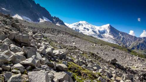 Traversée sous le Glacier des Pèlerins · Alpes, Massif du Mont-Blanc, Vallée de Chamonix, FR · GPS 45°53'50.84'' N 6°52'55.62'' E · Altitude 2223m