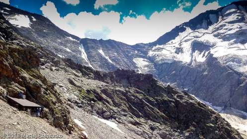 Refuge de Plan-Glacier · Alpes, Massif du Mont-Blanc, FR · GPS 45°49'57.18'' N 6°47'44.77'' E · Altitude 2647m