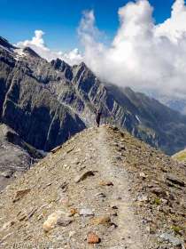Refuge de Plan-Glacier · Alpes, Massif du Mont-Blanc, Descente aux Chalets de Miage, FR · GPS 45°49'57.17'' N 6°47'44.31'' E · Altitude 2646m