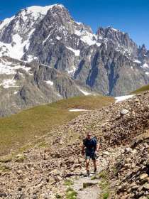 Reco de la TDS · Alpes, Massif du Mont-Blanc, Val Vény, IT · GPS 45°45'8.17'' N 6°50'9.50'' E · Altitude 2411m