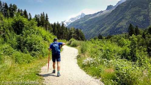 Reco de la TDS · Alpes, Massif du Mont-Blanc, Vallée de Chamonix, FR · GPS 45°54'31.83'' N 6°50'24.73'' E · Altitude 1037m