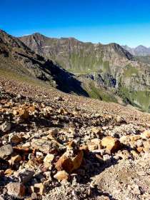 Montée au Col Carrel · Alpes, Alpes grées, Val d'Aoste, IT · GPS 45°40'52.58'' N 7°21'47.21'' E · Altitude 2646m
