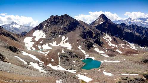 Vue depuis le Mont Ross de Comboé · Alpes, Alpes grées, Val d'Aoste, IT · GPS 45°40'42.93'' N 7°22'21.86'' E · Altitude 3226m