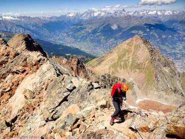 Crête entre le Mont Ross de Comboé et le Petit Emilius · Alpes, Alpes grées, Val d'Aoste, IT · GPS 45°40'44.46'' N 7°22'46.01'' E · Altitude 3272m