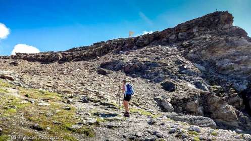 Dans la montée de la Testa Grigia · Alpes, Val d'Aoste, Vallée d'Ayas, IT · GPS 45°49'22.58'' N 7°47'22.92'' E · Altitude 2989m