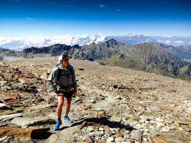 Dans la montée de la Testa Grigia · Alpes, Val d'Aoste, Vallée d'Ayas, IT · GPS 45°49'29.89'' N 7°47'24.39'' E · Altitude 3033m