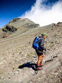 Dans la montée de la Testa Grigia · Alpes, Val d'Aoste, Vallée d'Ayas, IT · GPS 45°49'30.51'' N 7°47'24.92'' E · Altitude 3036m