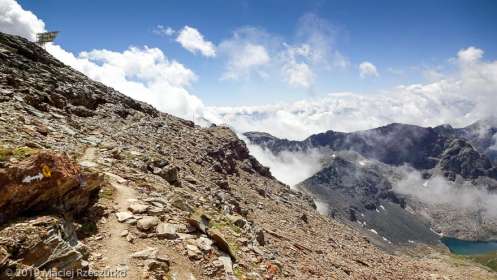 Crête sommitale de la Testa Grigia · Alpes, Val d'Aoste, Vallée d'Ayas, IT · GPS 45°49'27.04'' N 7°47'28.02'' E · Altitude 3048m