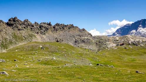 Retour au Col du Nivolet · Alpes, Val d'Aoste, Parc National du Grand Paradis, IT · GPS 45°29'10.18'' N 7°8'19.80'' E · Altitude 2592m