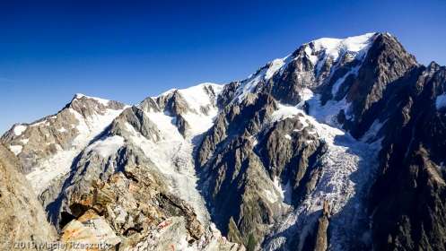 Panorama depuis le sommet du Petit Mont Blanc · Alpes, Massif du Mont-Blanc, Val Vény, IT · GPS 45°47'30.27'' N 6°49'58.93'' E · Altitude 3424m