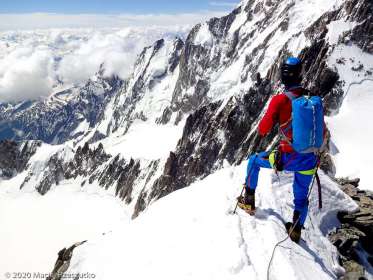 Mont Blanc du Tacul · Alpes, Massif du Mont-Blanc, FR · GPS 45°51'23.26'' N 6°53'16.39'' E · Altitude 4248m