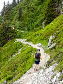 Reco Marathon du Mont-Blanc J2 · Alpes, Aiguilles Rouges, Vallée de Chamonix, FR · GPS 45°57'15.62'' N 6°52'21.88'' E · Altitude 1835m