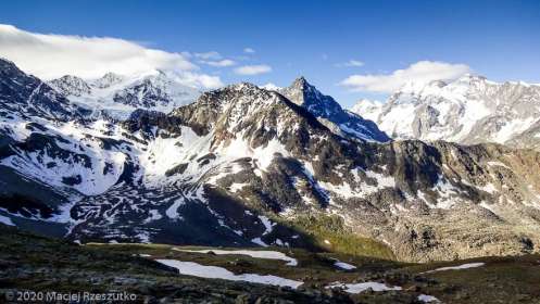 Bishorn 4153m · Alpes, Alpes centrales, Vallée d'Anniviers, CH · GPS 46°7'38.28'' N 7°39'53.91'' E · Altitude 2845m